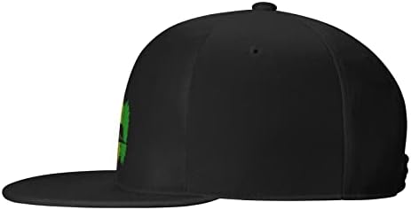 Snapback Şapka Rasta California Cumhuriyeti beyzbol şapkası Hip Hop Düz Bill Baba kamyon şoförü şapkası Siyah