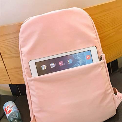Unisex sırt çantası hafif tuval okul omuz çantası seyahat Bookbag sırt çantası hediye