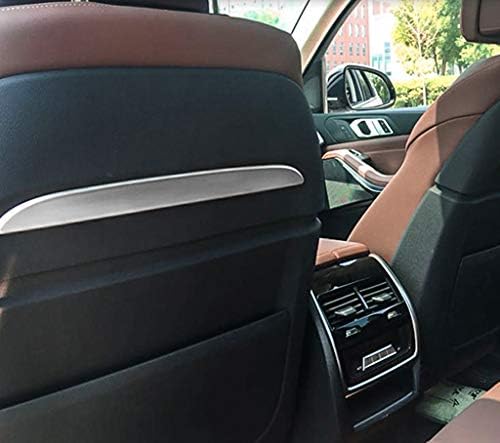 Eppar Yeni Koruyucu Koltuk Arka Trim BMW X7 2019-2020 ile Uyumlu (Karbon Görünüm)