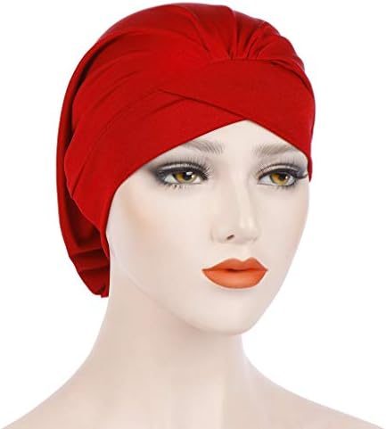 Şapka Moda Türban Hindistan Kap Kadın Kemo Katı Fırfır Bere Müslüman Kanser Wrap Beyzbol Kapaklar Kadınlar Erkekler ıçin Caps