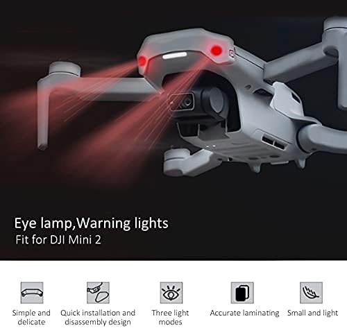 Drone için uyarı ışığı , Drone için Gece İHA ile Drone için uyarı ışığı Küçük Boyutlu Firma ABS Kafa lambası Aksesuar