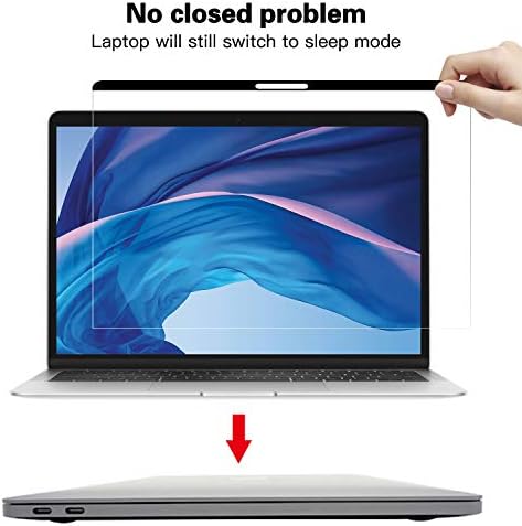 Manyetik Anti mavi ışık ekran Koruyucu ile Uyumlu MacBook Hava 13 A1932 A2179 A2337, göz Koruması mavi ışık Engelleme Laptop