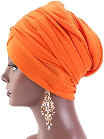 CDQYA Kadın Saç Kap Pamuk Şapka Kadın Uzun Eşarp Iç Hicap Hindistan Türban Başkanı Şapka Lady Saç Şekillendirici Aksesuarları