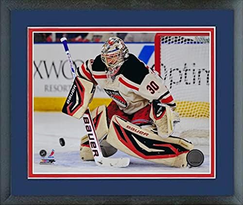 Henrik Lundqvist New York Rangers NHL Aksiyon Fotoğrafı (Boyut: 12.5 x 15.5) Çerçeveli