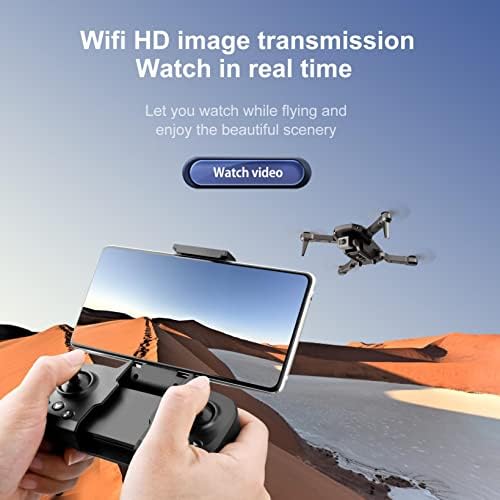 Katlanır Mini Drones ile Kamera Yetişkinler için 4 k HD Hava Fotoğrafçılığı, el Kumandalı Uzaktan Kumanda Drones ile Çocuklar