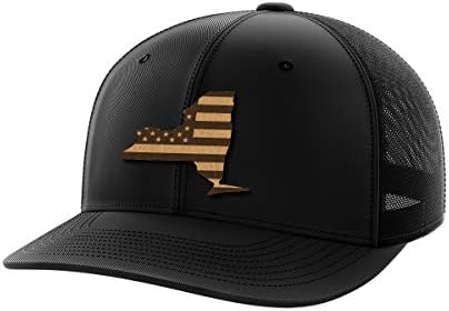 New York Birleşik Deri Yama Şapka