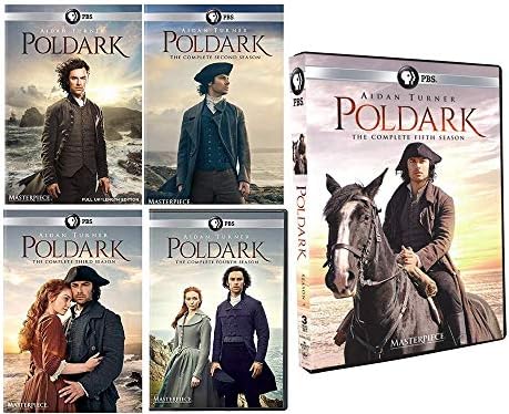 Poldark Komple Seri Sezon 1-5 DVD 2019
