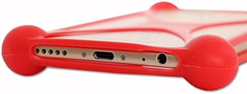 Asus Zenfone Live (L1) ZA550KL için Ph26 Kırmızı Darbeye Dayanıklı Silikon Tampon Kılıfı