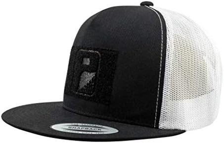Çekme Yama Taktik Şapka / Otantik Snapback Düz Bill kamyon şoförü şapkası / 2x3 Döngü Yüzey eklemek için Moral Kanca Yamalar