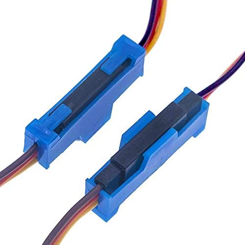RC Ürünleri için 20 Paket Servo Uzatma Kablosu Emniyet Konnektör Klipsleri Kurşun Tel Kilidi