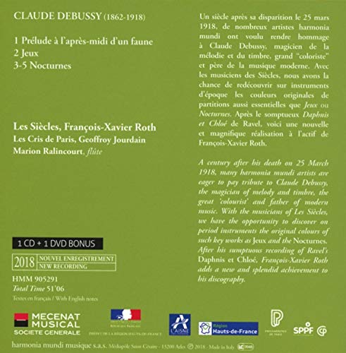 Debussy: Nocturnes Jeux Bir Başlangıç-Midi D'un