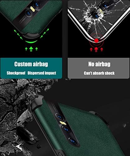 SHUNDA vivo için kılıf V15 Pro, esnek TPU Silikon Rahat Mat Cilt Şok Emme Koruma Kapağı için Vivo V15 Pro-Siyah