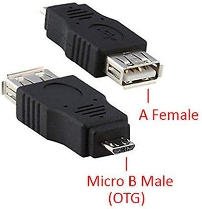 USB 2.0 Tip A dişi mikro B erkek OTG adaptör dönüştürücü Android cep telefonları için