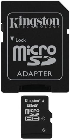 Özel biçimlendirme ve Standart SD Acapter ile Verykool i125 Akıllı Telefon için profesyonel Kingston 4GB microSDHC Kart. (4.