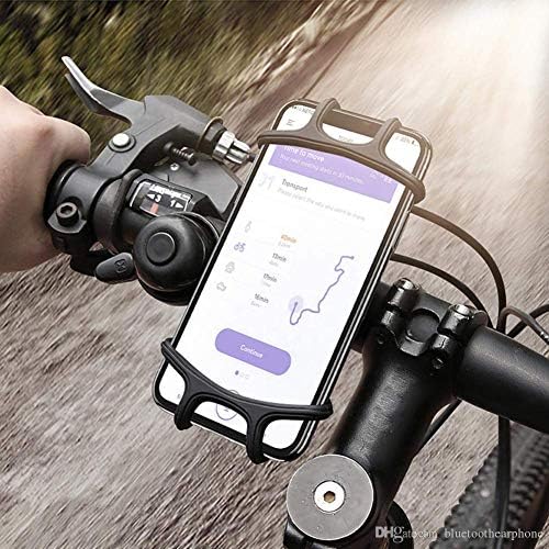 Cep-Şeyler Evrensel Silikon Ayarlanabilir Streç Bisiklet Bisiklet Cep telefonu tutucu Nova ile Uyumlu