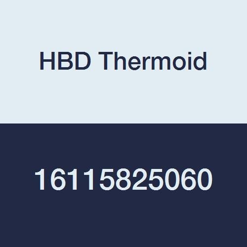 HBD Termoid CR 1158 Softwall Aromatik Yakıt SAE 30R2 Tip 2 Hortum, 200 PSİ, 60 'Uzunluk, 2-1 / 2 ID, Siyah