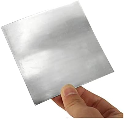 LEISHENT 3 ADET Yüksek Saflıkta Saf Çinko Zn Sac Levha Metal Folyo 0. 5X150x100mm