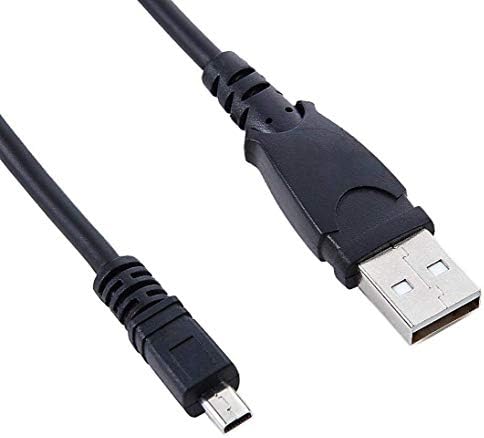 MaxLLTo USB pil şarj cihazı +veri eşitleme kablosu kablosu Sony kamera Cybershot DSC W830 B/S için