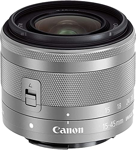 Canon EOS M50 (Beyaz) Aynasız dijital fotoğraf makinesi ile 15-45mm Zoom Lens Lens + 128 GB Kart, Tripod, Kılıf, TopKnotch