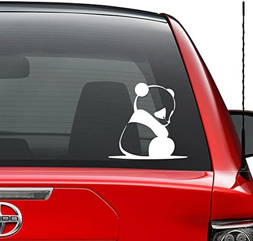 Sevimli Panda Ayı Yaramaz Japon JDM Vinil Çıkartması Sticker Araç Kamyon Araç Tampon Pencere Duvar Dekor Kask Motosiklet ve