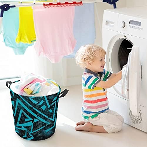 CreativelyColorful Duvar Kağıdı Çamaşır Sepeti Kolları ile-Katlanabilir çamaşır sepeti için Çocuk Odası Aile Depolama, Oyuncak