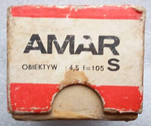 AMAR S (4,5/105) Büyütücü M42 için PZO Eski tip Polonya Lens