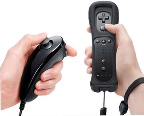 Kablosuz Uzaktan Wiimote Denetleyici+Bilek + Silikon Kılıf için Nintendo Wii WiiU OL