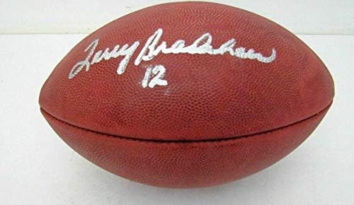 Terry Bradshaw Steelers İmzalı SB XIII Deri Oyun Futbolu JSA 131138-İmzalı Futbol Topları